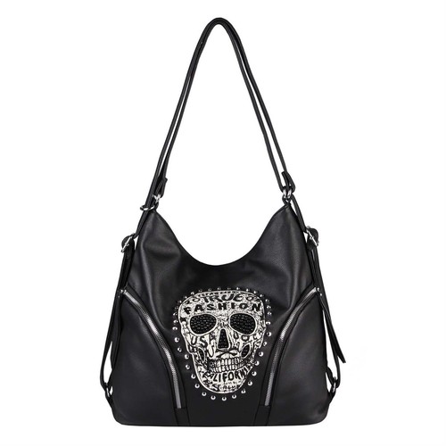 Damen totenkopf 2in1 - totenkopf, rucksack