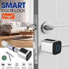 Tuya Smart Elektronische Tür Schließzylinder Fingerabdruck Karte Passwort APP