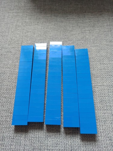 Lego bausteine bricks 2x4 - 2x4, blau