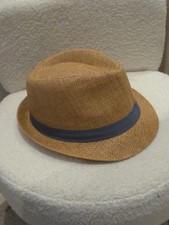 Sommerhut Trilby Stroh 21 cm