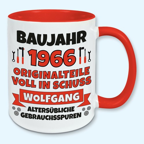 Tasse geburtstag baujahr - geburtstag,