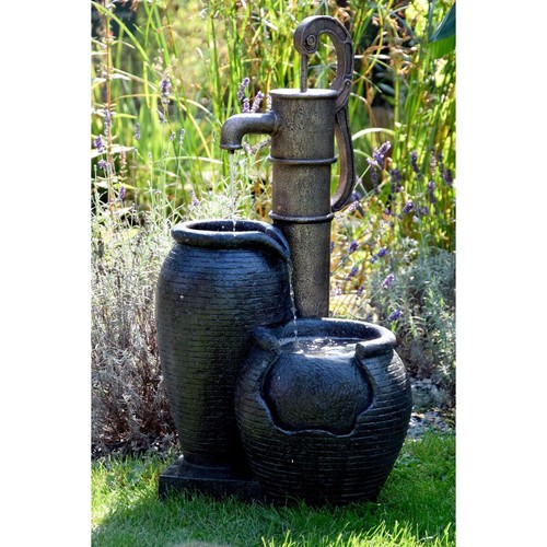 Gartenbrunnen stufig - gartenbrunnen, 2-stufig