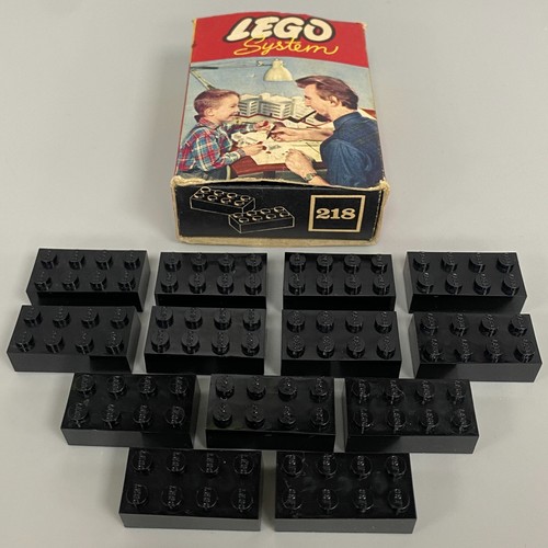 Lego system 218 - lego, schwarze
