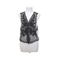 New Look, Weste, Größe: L, Schwarz, Einfarbig, Spitze, Damen -s3F