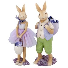 Osterhasen Paar stehend Groß