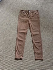 Jeans, Damen, Slim, gerades Bein,  Gr. 40, Yessica,  curryfarben