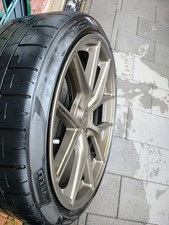 4x Japan Racing SL01 Alu Felgen Bronze Matt 235/35/ R19 sehr gepflegte Felgen