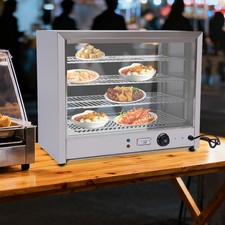 800W Warmhaltevitrine 4 Etagen