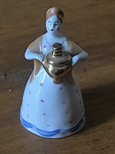 Figur Vintage Frau Russisch Am