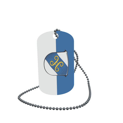 Dog tag flagge - dog,