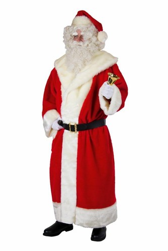 Weihnachtsmann kostüm deluxe - kostüm,