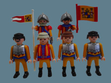 Playmobil 4294 4295 Spanier Conquistador Fahnen Helme Figuren Auswahl