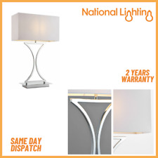 LED Tischlampe Chrom