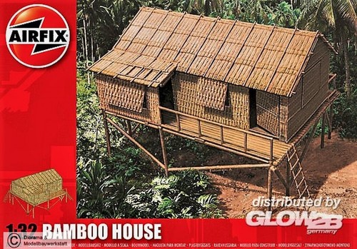 Diorama bausatz bamboo house - bausatz,,
