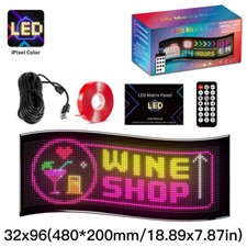 LED Schild Laufschrift Werbung