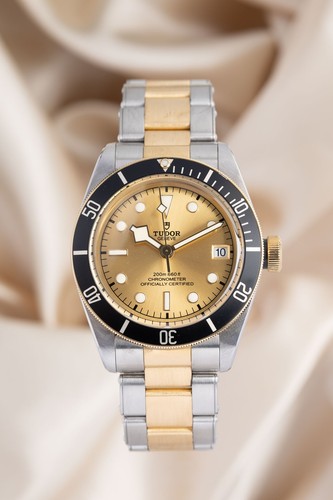 Tudor black bay stahl gold - black, stahl/gold
