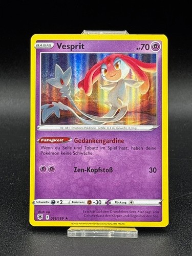 Vesprit holo pokemon karte - holo,
