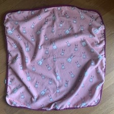 Smafolk Baby Handtuch Badetuch Häschen rosa 70 x 70 cm