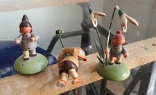 3 Erzgebirgefiguren für