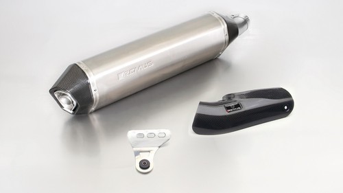 Schalldämpfer mit hitzeschild - schalldämpfer,