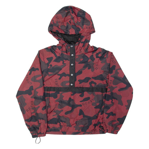 Guess damen anorak jacke rot - guess,