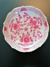 Meissen Indisch Purpur Reich Goldr. Schälchen Nussschale Teebeutelablage 1.Wahl