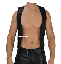 aw-682 awanstar muscle lederweste hochwärtige leder weste,leather vest,Clubweste