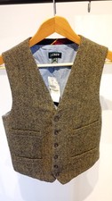 neu J Crew Harris Tweed Weste