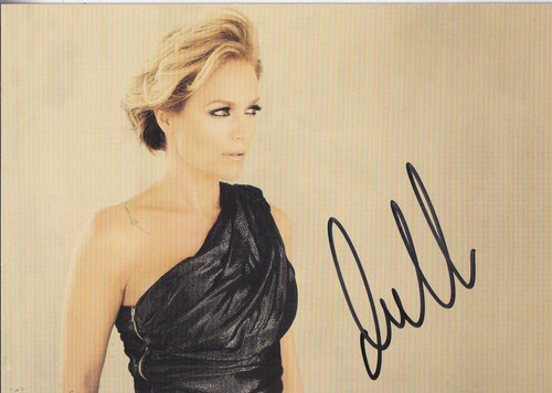 Autogramm michelle - autogramm,