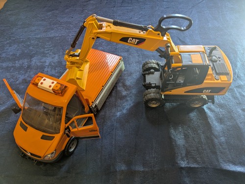 Bruder baustellen set cat - bruder, baustellen-set: