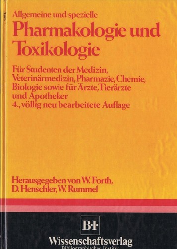 Pharmakologie und toxikologie - pharmakologie,
