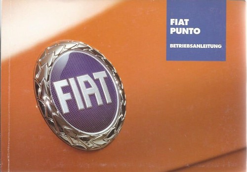 Fiat punto betriebsanleitung - 2,