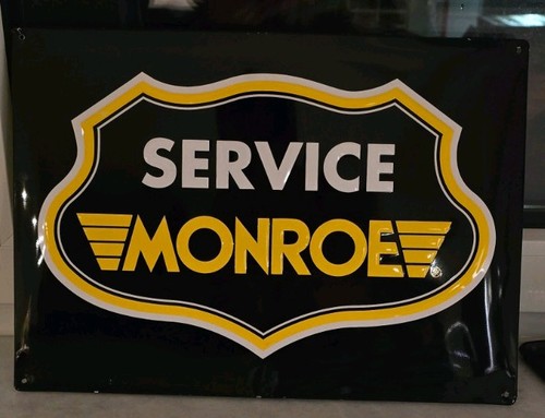 Monroe service blechschild - monroe,