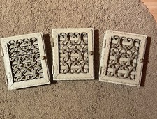 Lüftungsgitter Kachelofen -wärme Luftgitter Ofen, Kamingitter 3Stk.