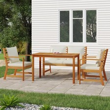 Gartenmöbel Kissen Massivholz