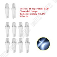 10 Stück T5 Super Helle Weiß