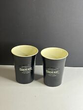Bacardi Oakheart Becher 2er Set Rum Schwarz Mehrweg Dickwandig