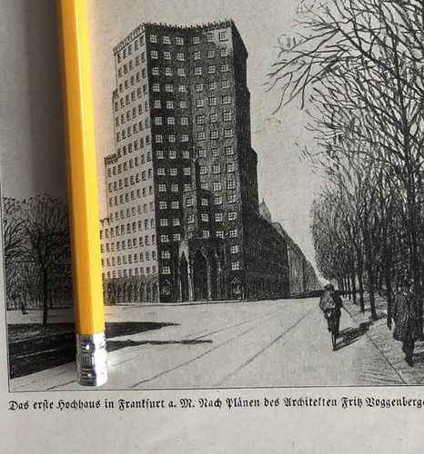 Das hochhaus in frankfurt - das,