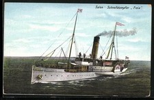 Salon-Schnelldampfer Freia