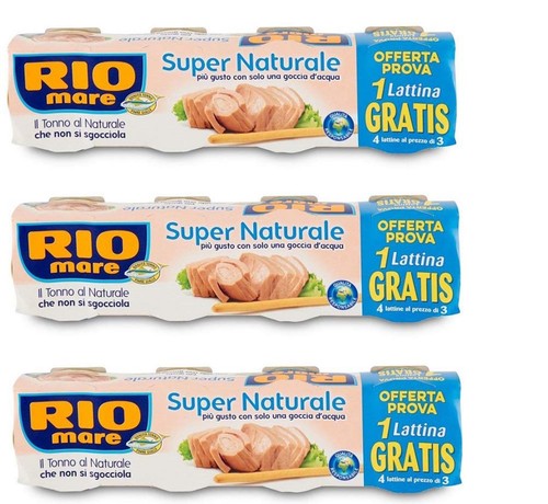 12x rio mare super naturale - rio,