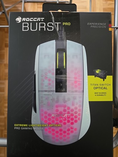 Roccat computer mouse burst - computer,
