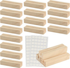 16 STK Kartenhalter Holz