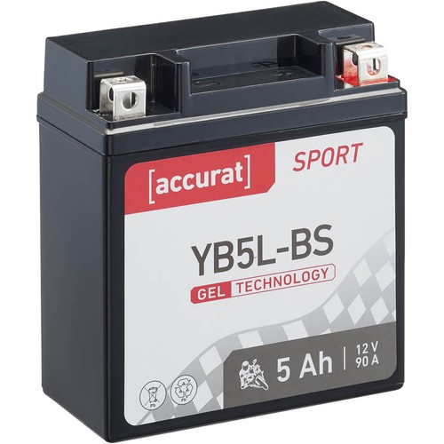 Motorradbatterie yb5l gel - motorradbatterie,