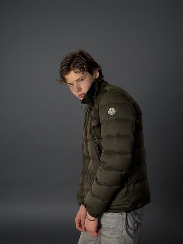 Moncler camouflage down jacket - down,