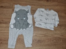 Dumbo Strampler und Pulli ohne