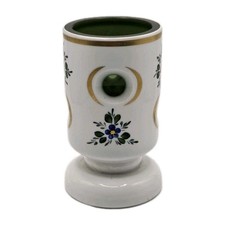 Poschinger Glas Kunst Becher Kelchglas Bayern Überfangglas 