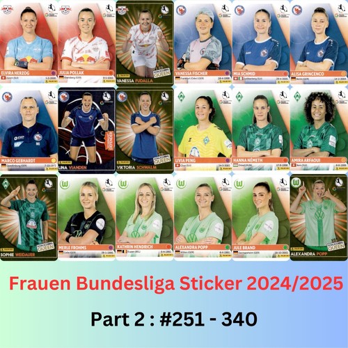Panini frauen bundesliga 25 - panini,