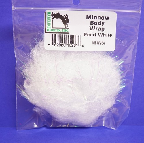 Minnow body wrap 284 pearl - body, #284