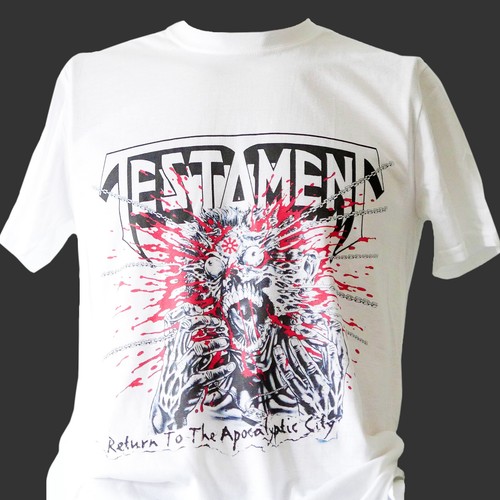 Testament rock metal shirt - testament,
