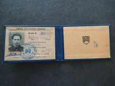 FDJ, AUSWEIS, Potsdam, Jugend, 1958, Jugendbewegung, BEZIRKSLEITUNG, Funktionär
